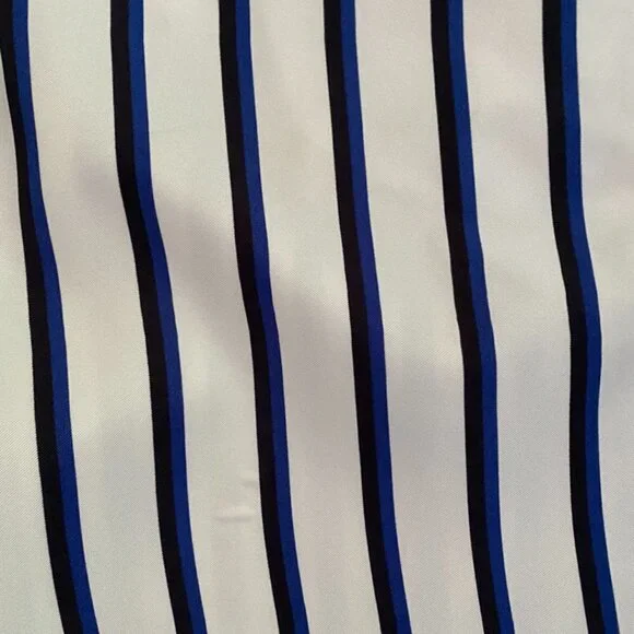 NICHOLAS White Striped Straight Leg Pants Size 10
